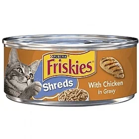 פריסקיז נתחי עוף ברוטב לחתול 156 גרם Friskies