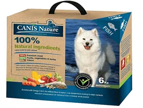 קאניס נייצ'ר מזון טבעי לכלבים דגים וירקות 6 ק''ג Canis Nature