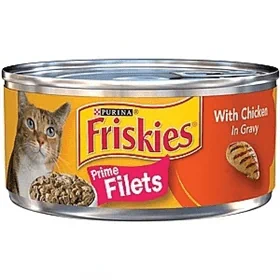 פריסקיז פריים פילה עוף ברוטב מעדן לחתול 156 גרם Friskies