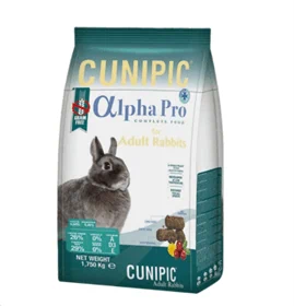 קוניפיק אלפא-פרו כופתיות לארנב בוגר 1.75 קילו CUNIPIC