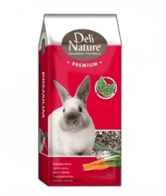 דיילי נייצ’ר מזון מועשר לארנבים רגישים 15 ק"ג Deli Nature