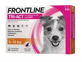 פרונטליין טרי אקט לכלב במשקל 5-10 ק”ג