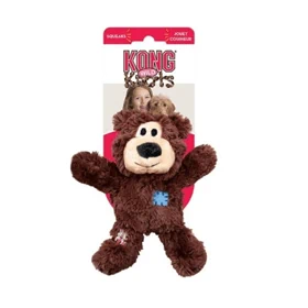 Kong קונג ווילד בובת דוב קשר צעצוע לכלב במבחר מידות