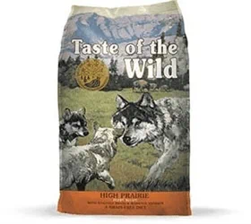 טייסט אוף דה ווילד מזון לגורים בשר ביזון ואייל 2 ק"ג Taste of the Wild