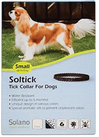קולר נגד פרעושים  soltick small  לכלבים עד 8 ק"ג