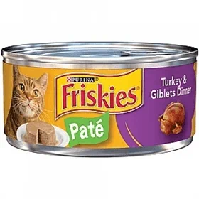 פריסקיז פטה עוף והודו מעדן לחתול 156 גרם Friskies