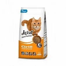 La Cat לה קט מזון יבש לחתול בוגר בטעם גריל 2.8|7.2 ק"ג