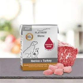 פלטינום מזון רטוב לכלב בוגר חזיר איבריקו והודו 4.5 ק"ג PLATINUM