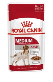 רויאל קנין מדיום אדולט פאוץ’ לכלב 140 גרם Royal Canin