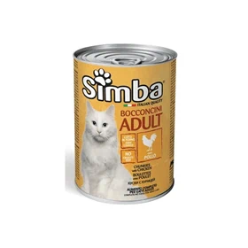 simba סימבה שימורים לחתול בטעם עוף 400 גרם