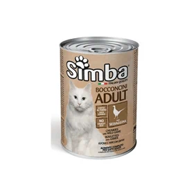 simba סימבה שימורים לחתול בשר ציד 400 גרם