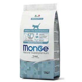 מונג’ פורל ואורז מזון לגורי חתולים 1.5 ק”ג MONGE