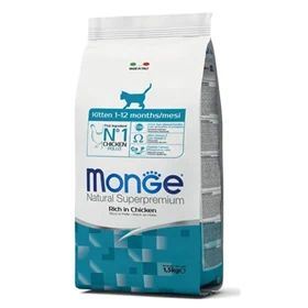 מונג’ עוף ואורז מזון לגורי חתולים 1.5 ק”ג MONGE