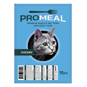 פרומיל עוף מזון לחתול 15 ק”ג ProMeal