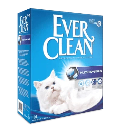 EverClean אבר קלין Multi Crystals - חול מתגבש איכותי 10 ליטר